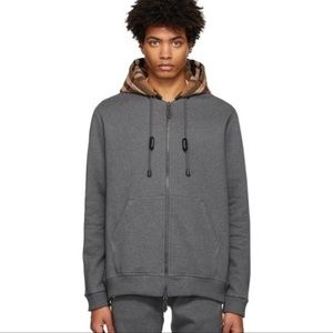 Burberry Grey Samuel Hoodie Size L